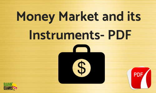 Money Market Instruments- PDF