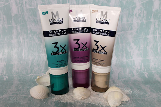 MARABU Professional Shampoo Konzentrate - Volumen, Colour Protection und Intensiv-Pflege