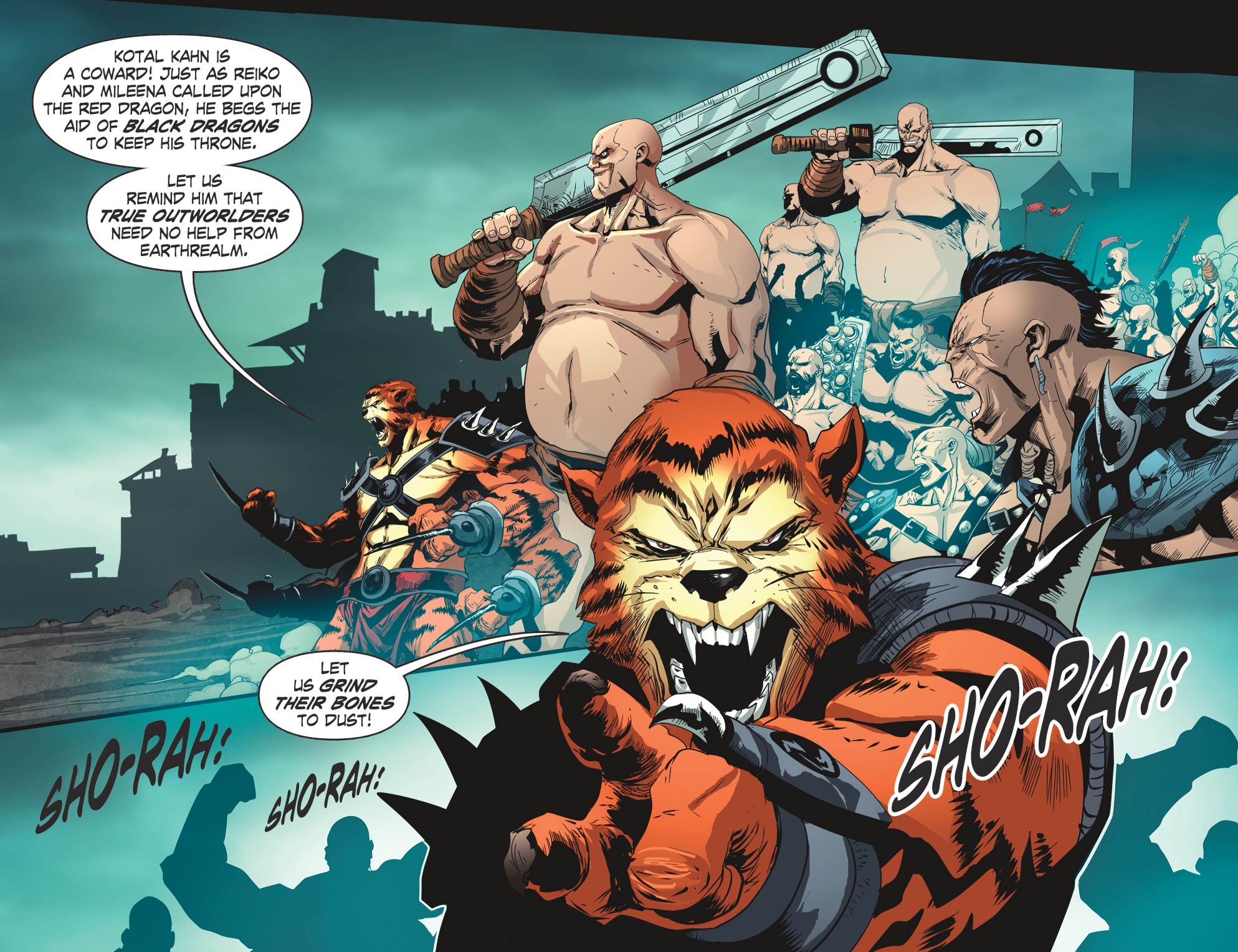 Read online Mortal Kombat X [I] comic -  Issue #20 - 15