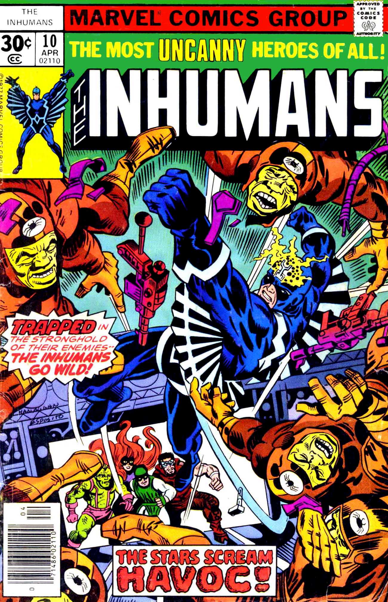 Read online Inhumans (1975) comic -  Issue #10 - 1