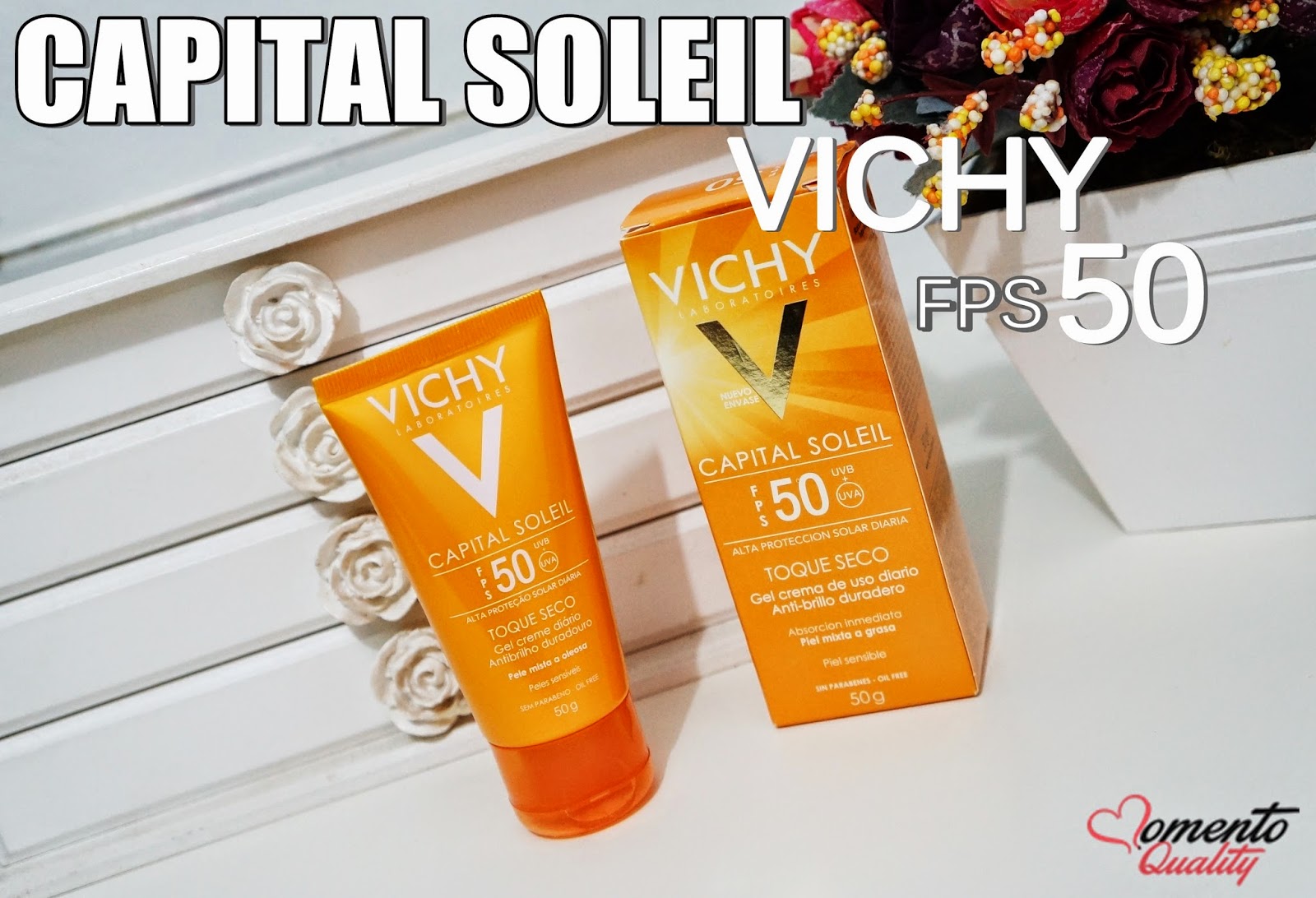 Capital Soleil Toque Seco FPS 50 Vichy 