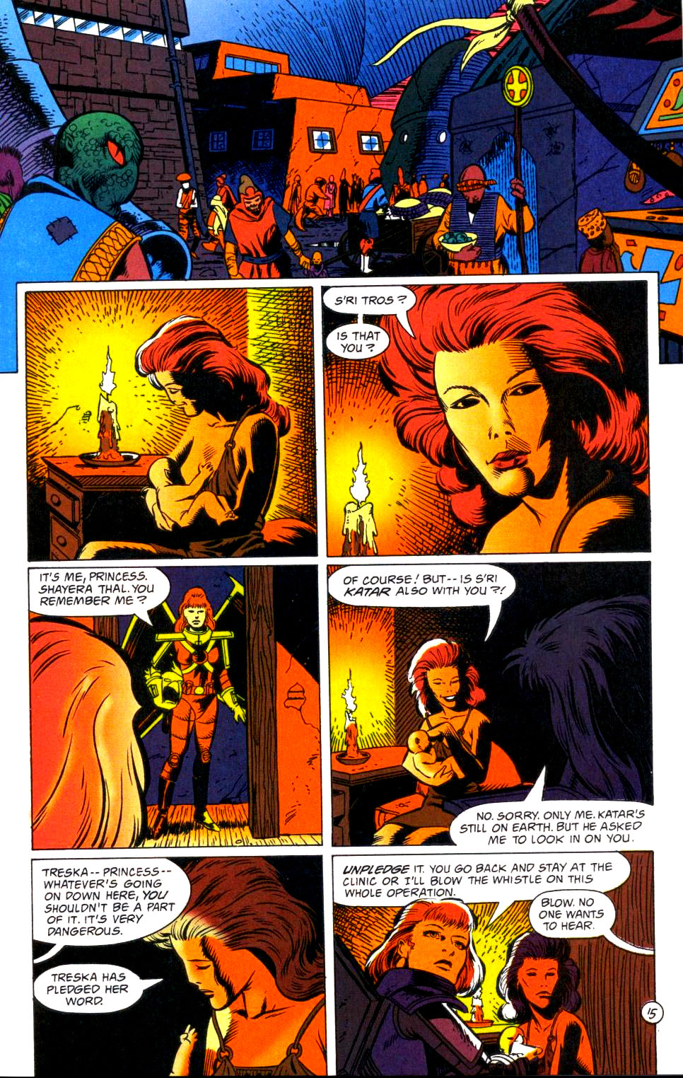 Read online Hawkworld (1990) comic -  Issue #14 - 16