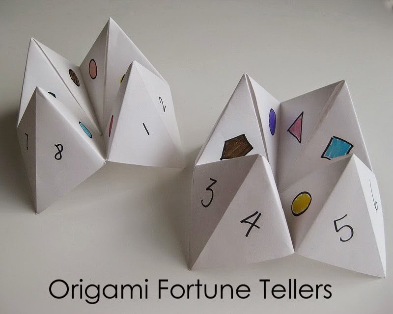 origami fortune teller craft ideas and easy crafts