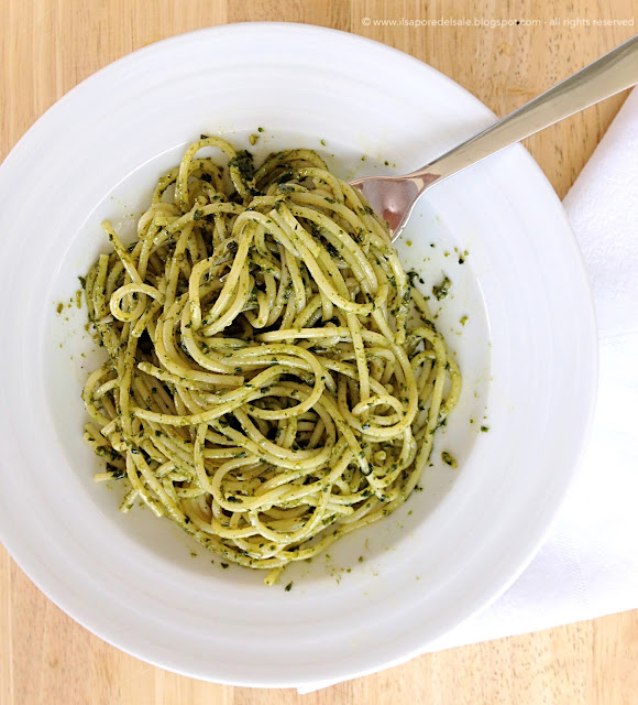 pesto alla genovese... una ricetta per fermare il tempo