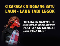 "Pilihan  Gambar Kata Mutiara Dialek Sunda"