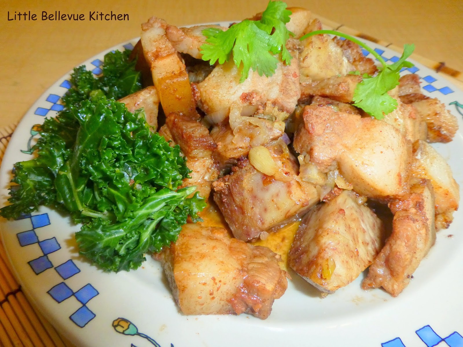 Little Bellevue Kitchen: Steamed Pork Belly with Taro/Yam
