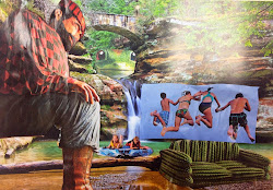 collage surrealism lesson arty pants miss grade