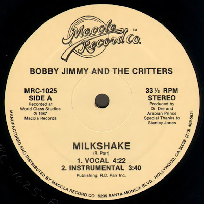 Bobby Jimmy And The Critters – Milkshake / Overlapping Waist (1987) (VLS) (FLAC + 320 kbps)