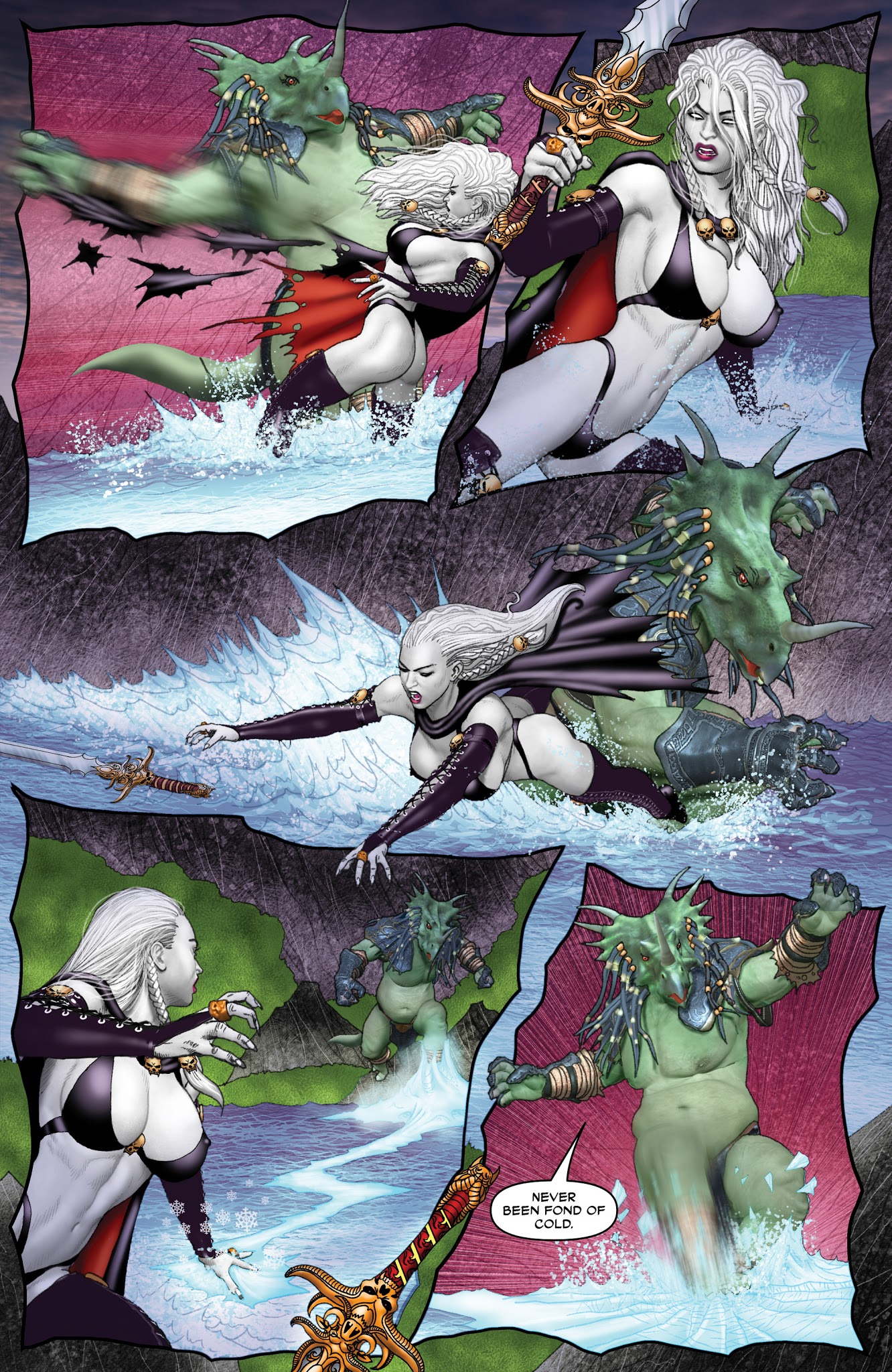 Read online Lady Death: Apocalypse comic -  Issue #1 - 37