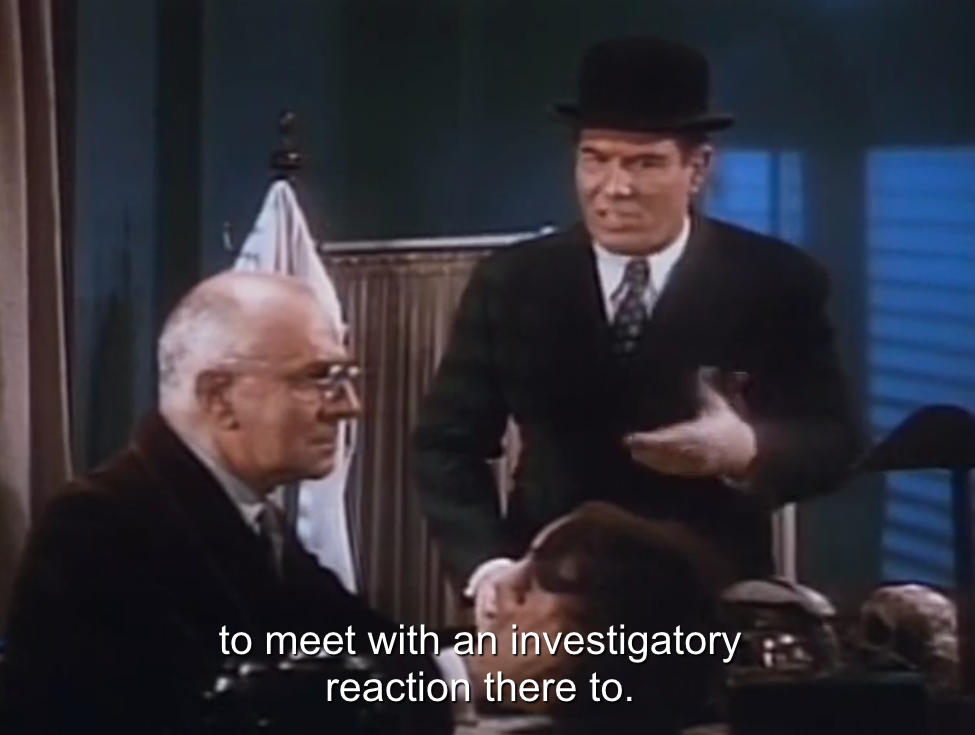 Acidemic Film The Long Arm of Coincidence SCARED TO DEATH (1947)