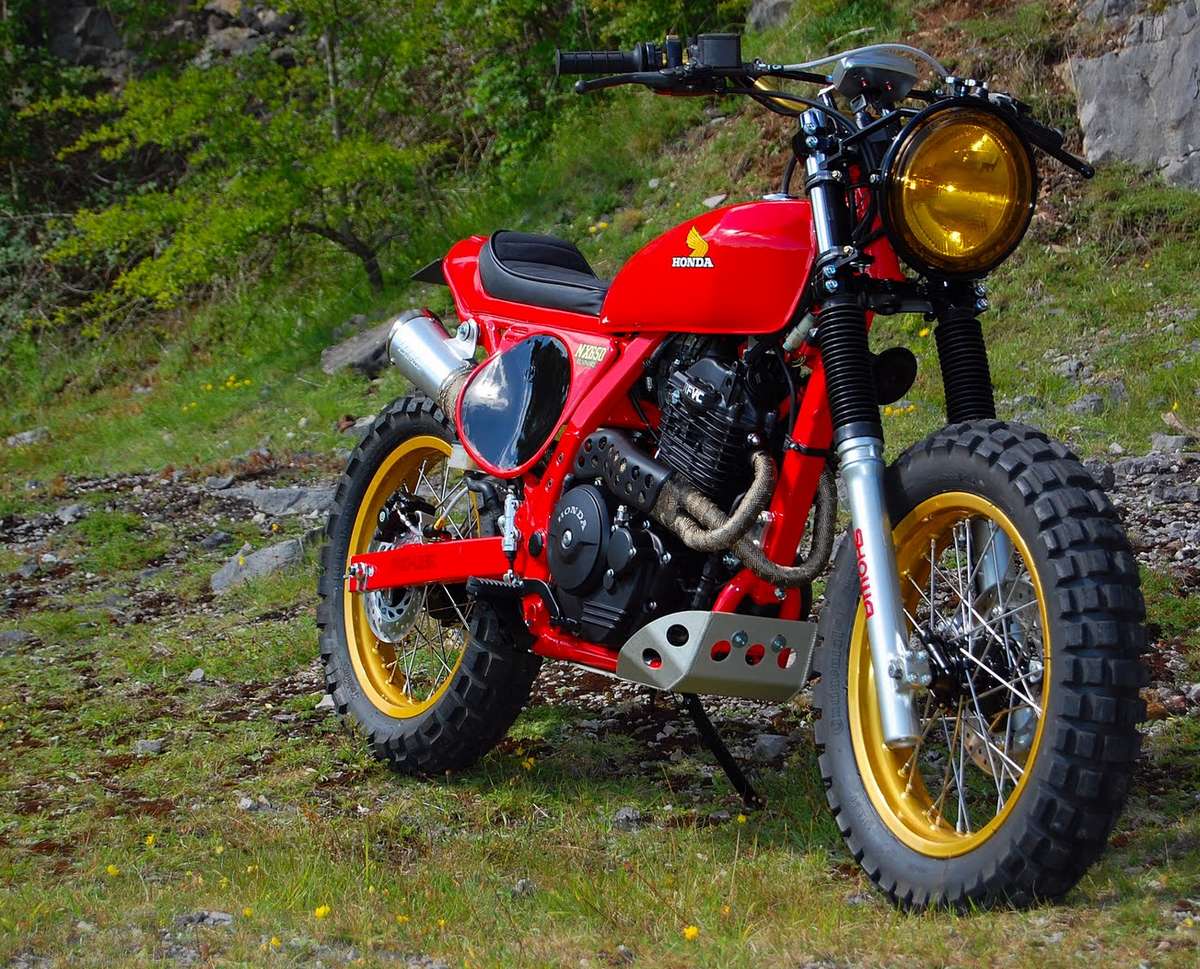 Café Racer Iceland Honda NX 650 1997