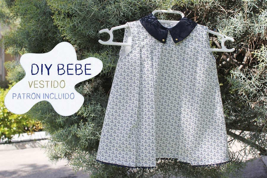 DIY ropa bebe como hacer vestido niña patron