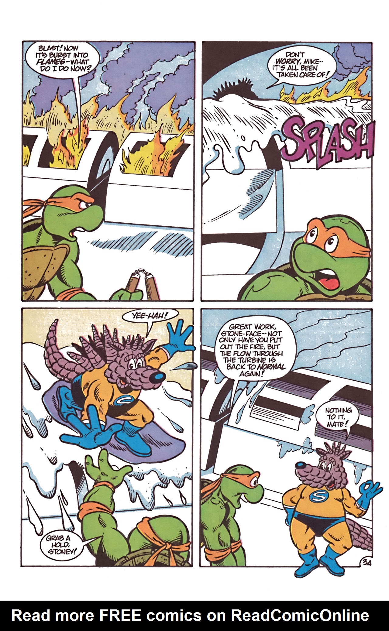 Read online Teenage Mutant Ninja Turtles Meet The Conservation Corps comic -  Issue # Full - 40