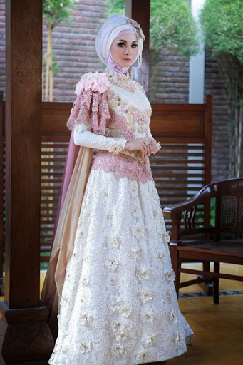 Kebaya muslim pengantin acara pernikahan atau perkawinan terbaru 2017/2018 Kebaya muslim pengantin acara pernikahan atau perkawinan terbaru 2017/2018