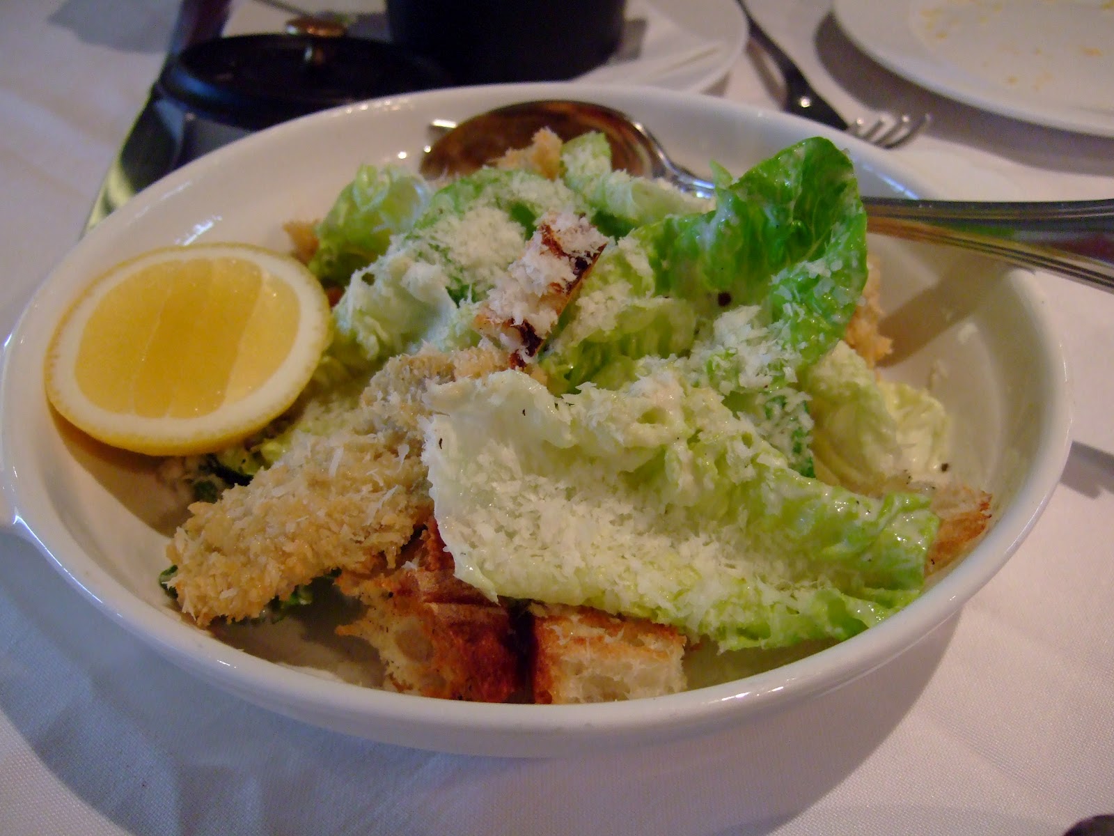 ate too much Luke’s Oyster Bar and Chop House