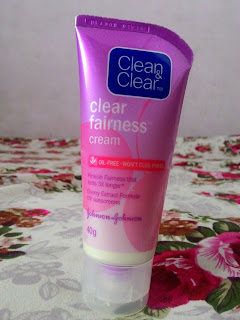 clean and clear fairness cream review