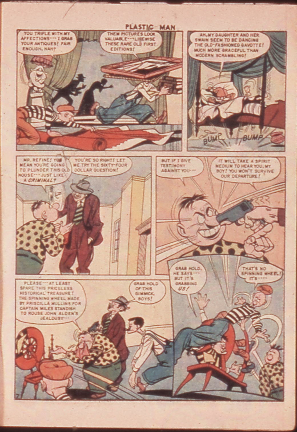 Read online Plastic Man (1943) comic -  Issue #62 - 9