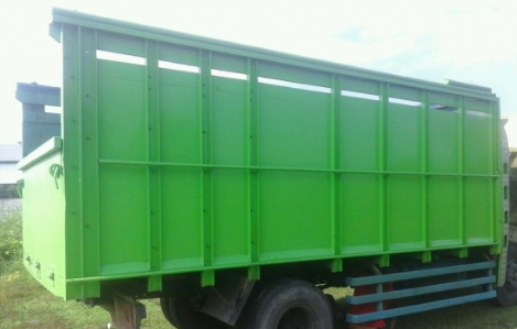 karoseri bak truk sakera-hijau