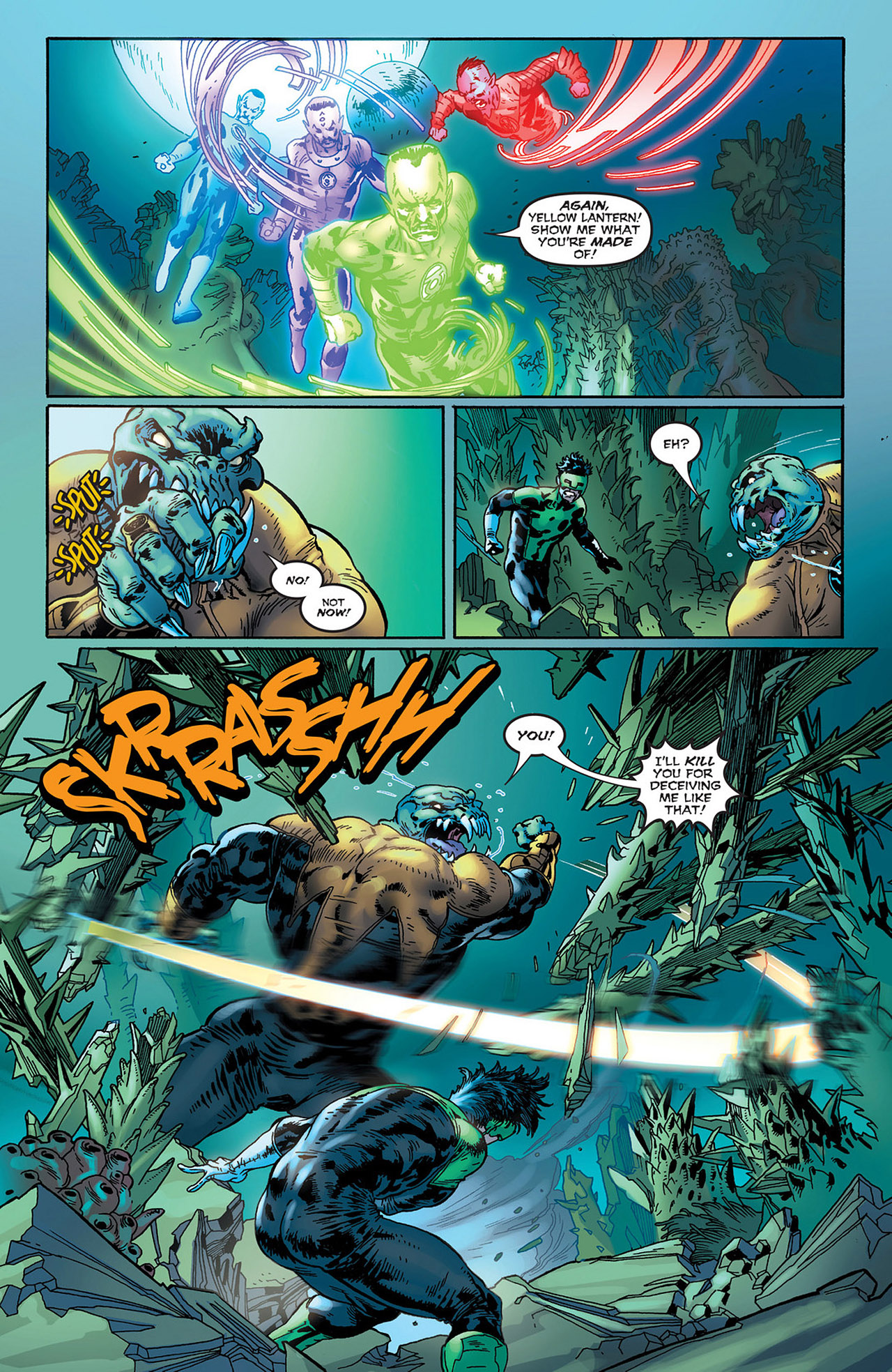 Read online Green Lantern: New Guardians comic -  Issue #14 - 15