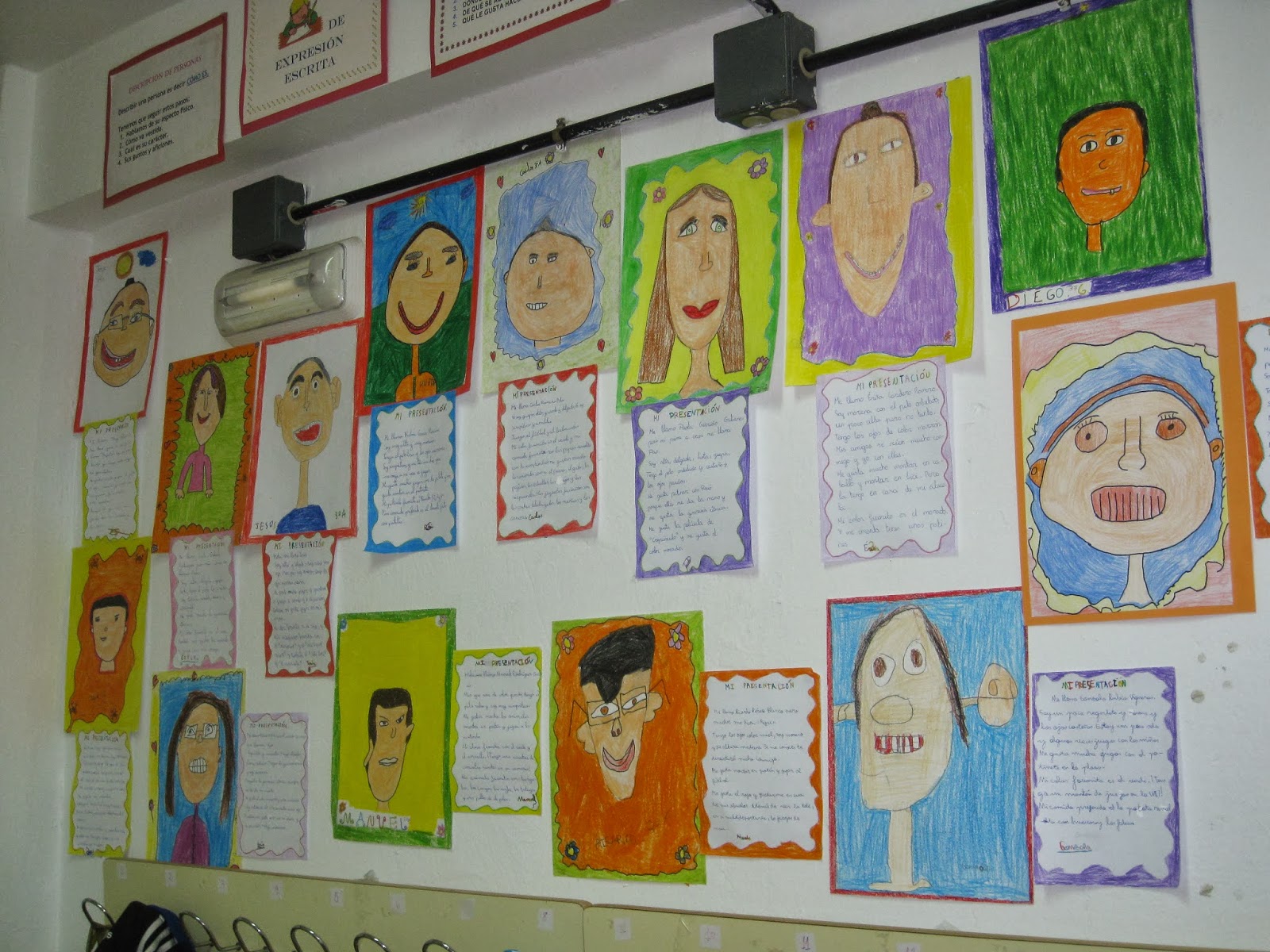 BIBLIOTECA : Trabajamos la descripción de personas.