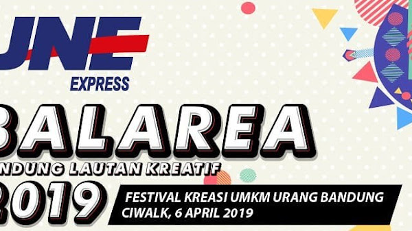 Dukung UKM Bandung, JNE Hadirkan UKM Festival Balarea pada 6 April 2019
