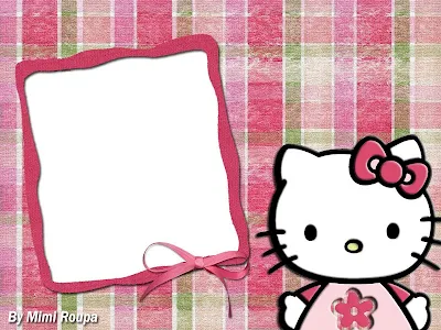 Hello Kitty: Cute Free Printable Frames and Images. 