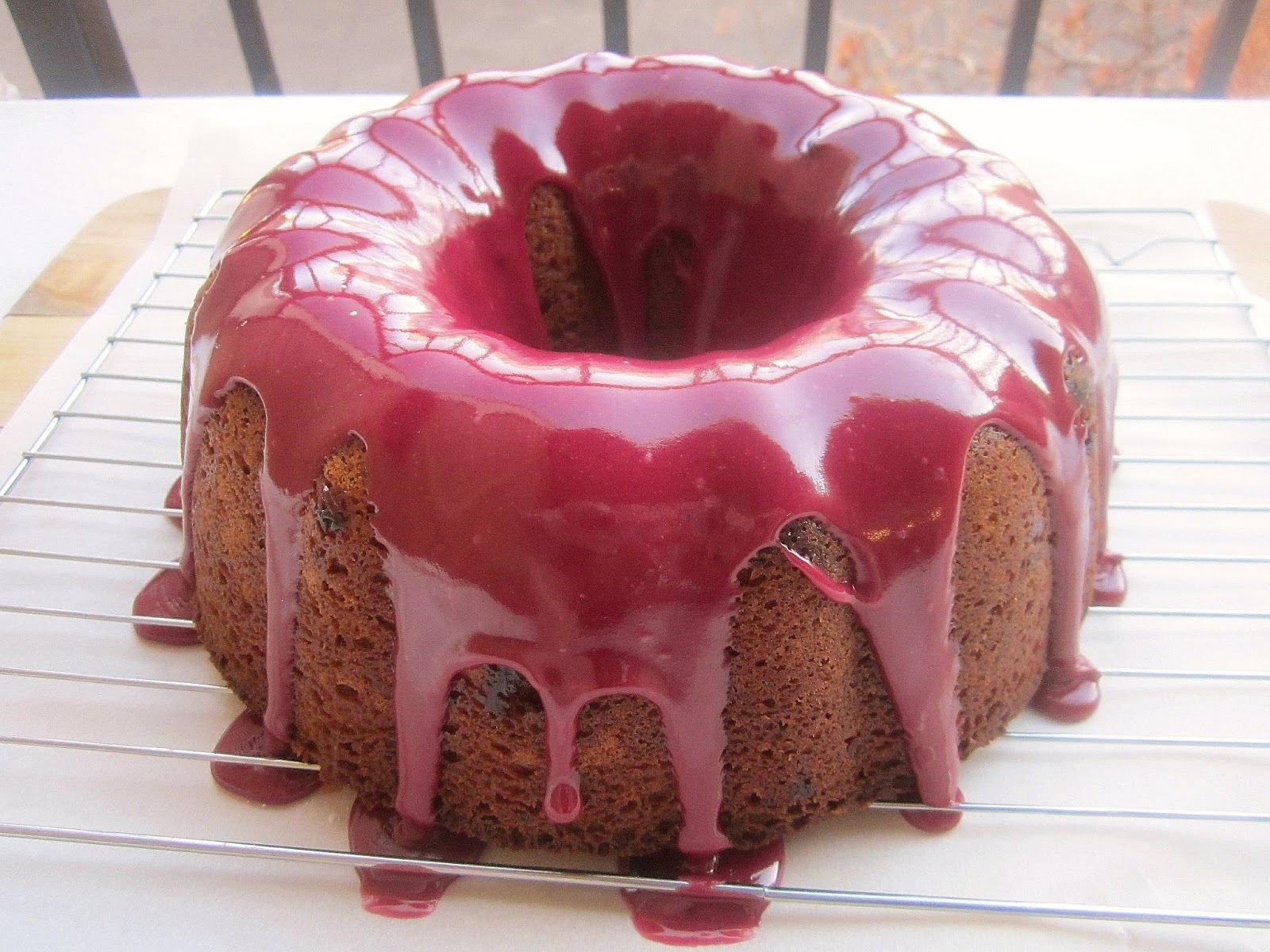 Dimples & Delights Blackberry Jam Cake