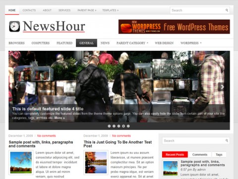 Free NewsHour WordPress Theme Free NewsHour WordPress Theme