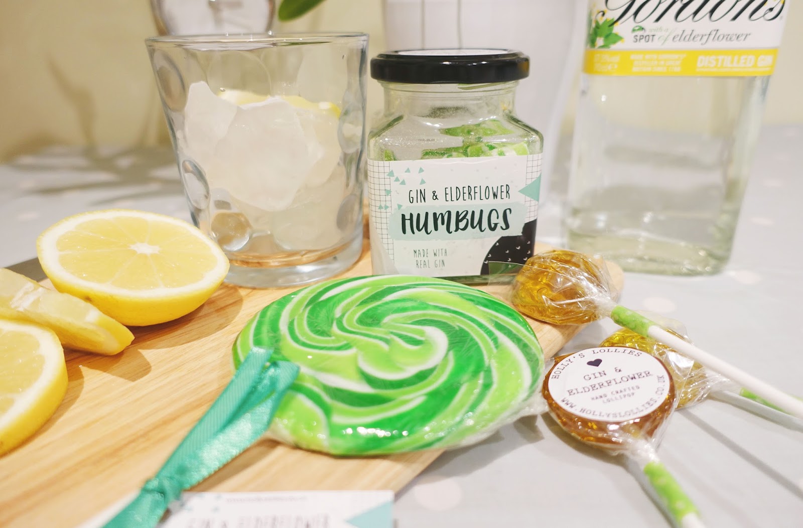 Gin & Tonic with Hollie's Lollies The Blonde B