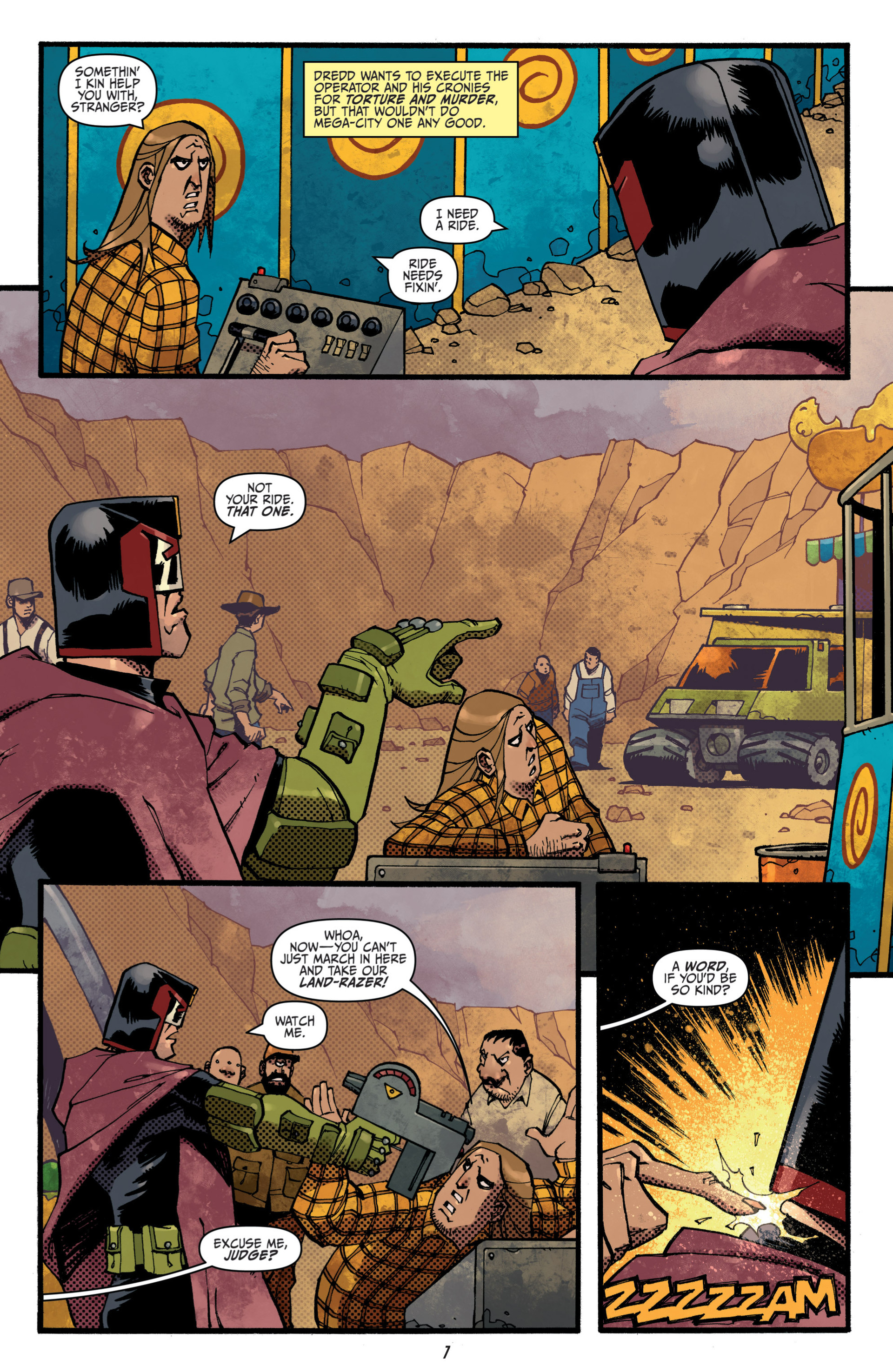 Read online Judge Dredd (2012) comic -  Issue #9 - 8