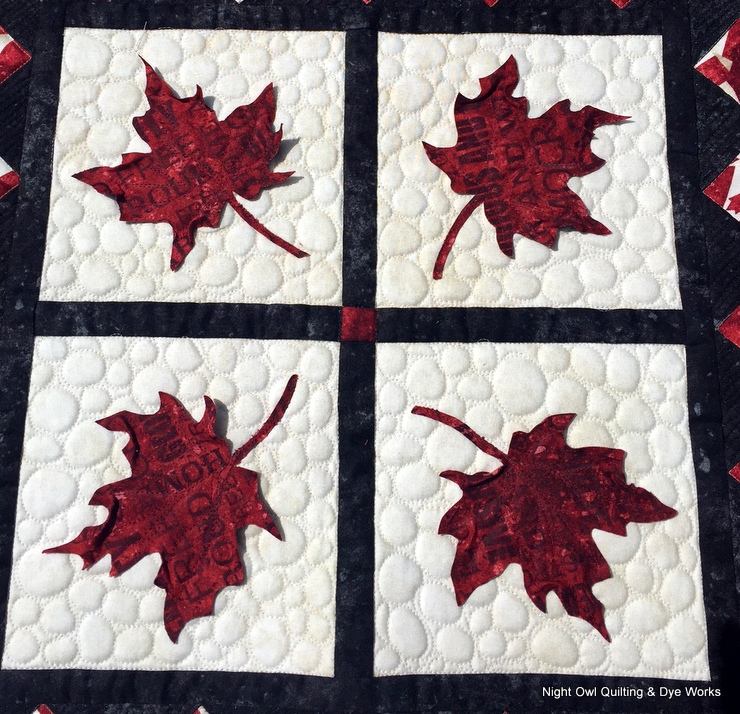 Night Owl Quilting & Dye Works Canadian Fabric Challenge