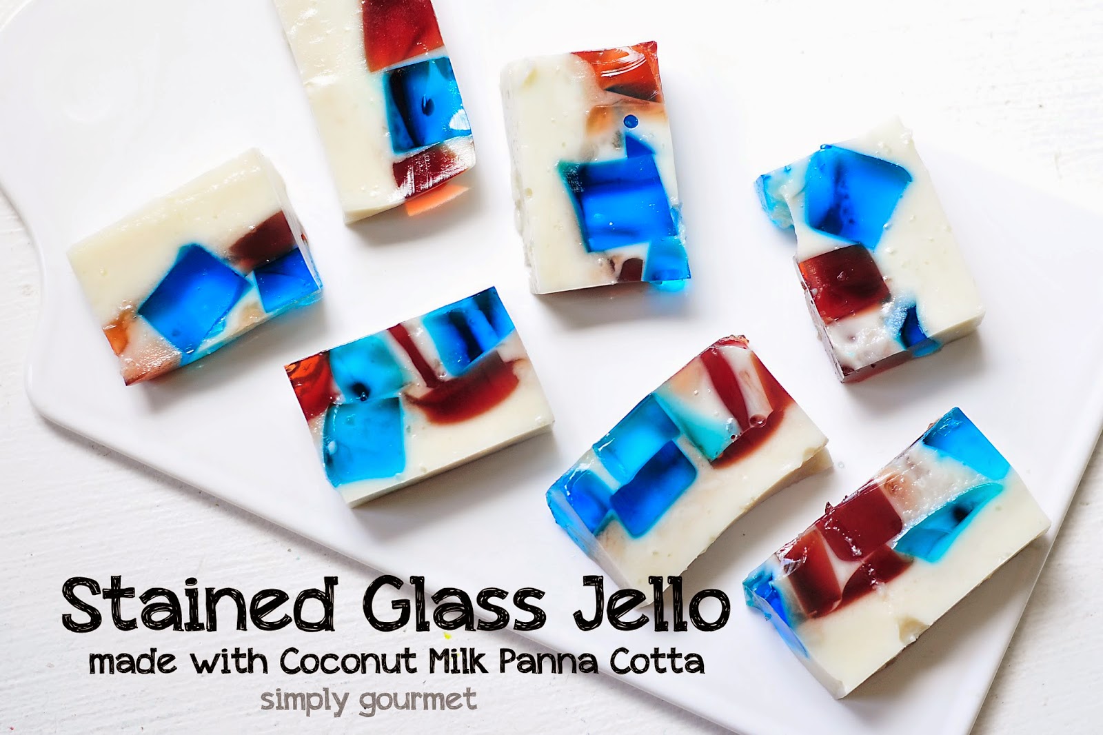 Coconut Milk Stained Glass