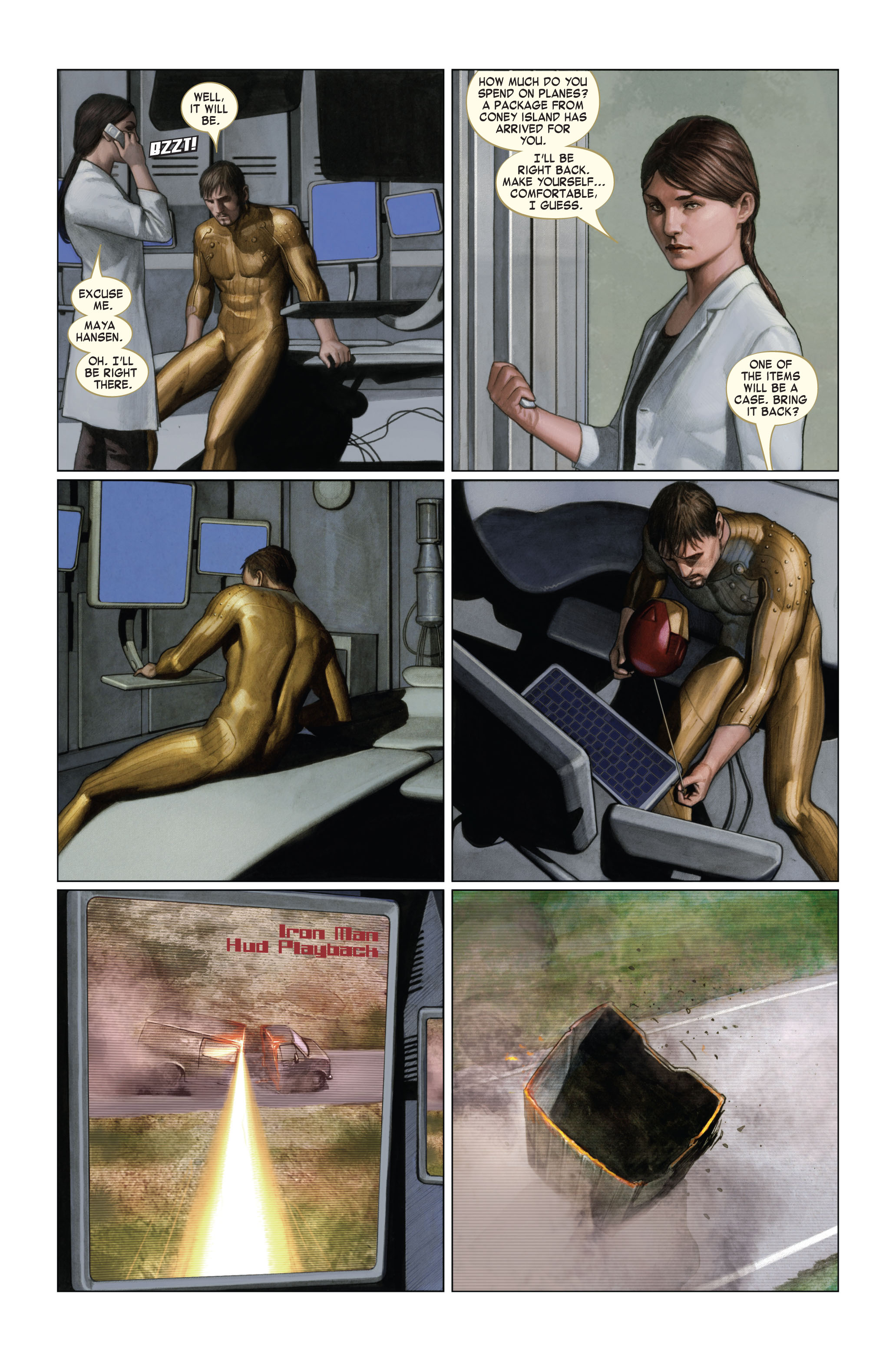 Read online Iron Man (2005) comic -  Issue #4 - 14