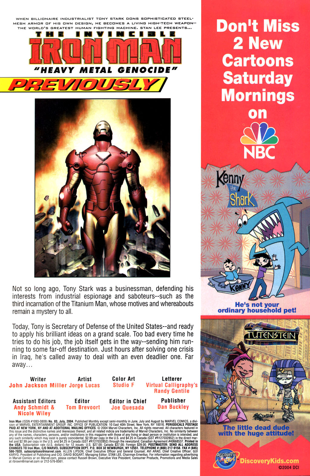 Read online Iron Man (1998) comic -  Issue #83 - 2