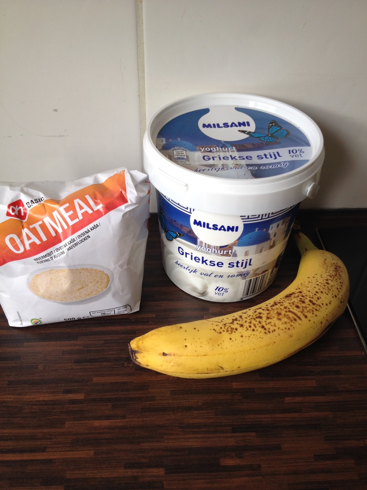 Nieuw Aad Actief: Recept - Griekse yoghurt met banaan en havermout NM-79