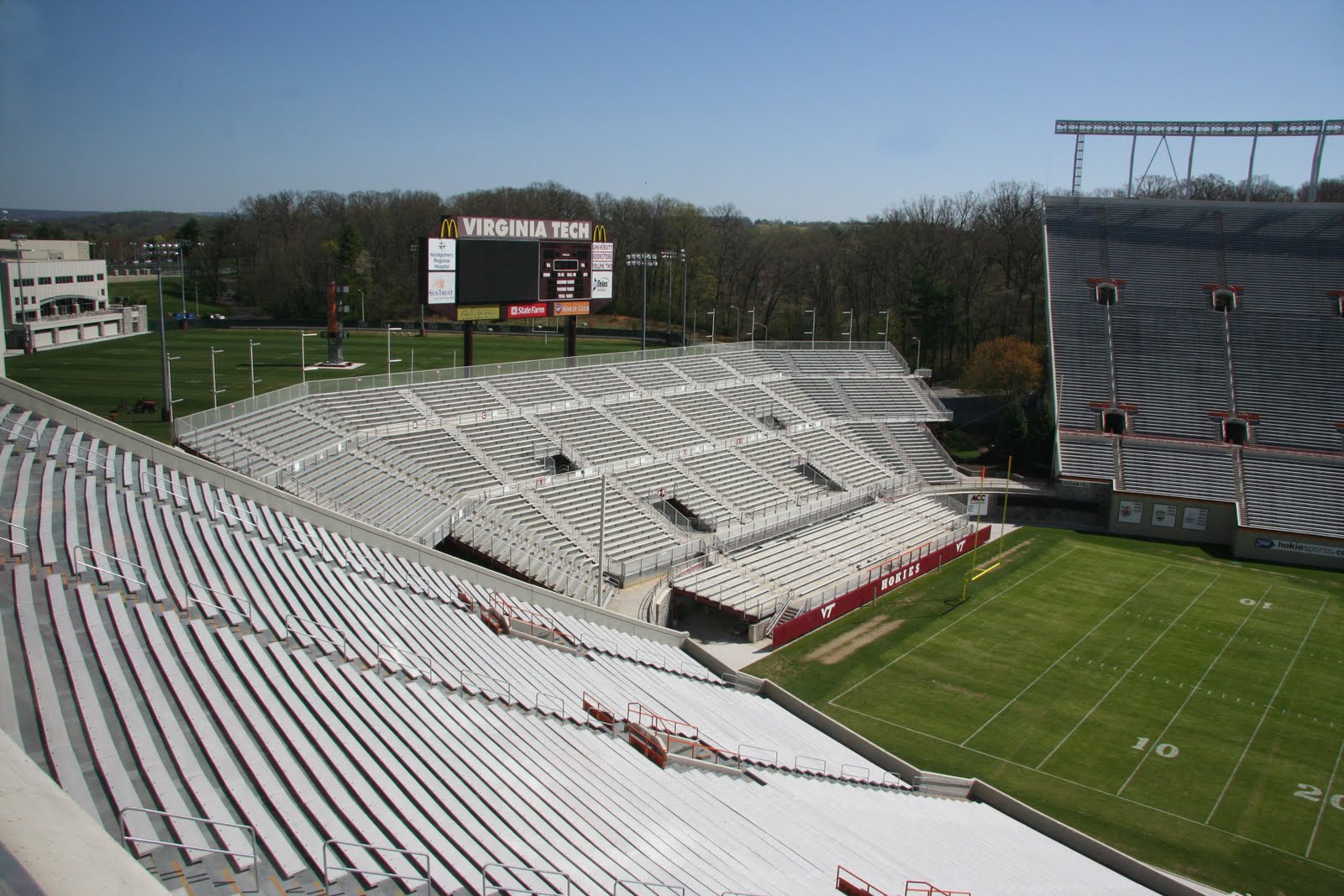 Blacksburgdailyphoto Empty Lane Stadium