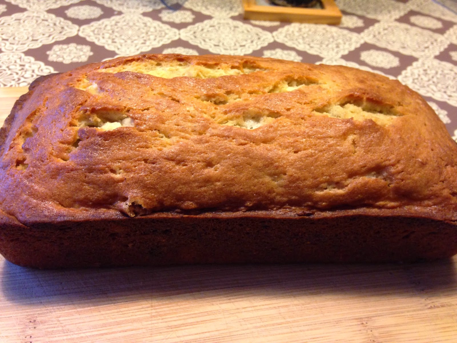 Life in my Kitchen...and beyond 1,413 Banana Eggnog Bread