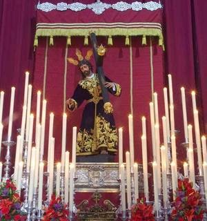 Horario e Itinerario Via Crucis Extraordinario Nazareno de la Salutación. Málaga 14 de Marzo del 2014