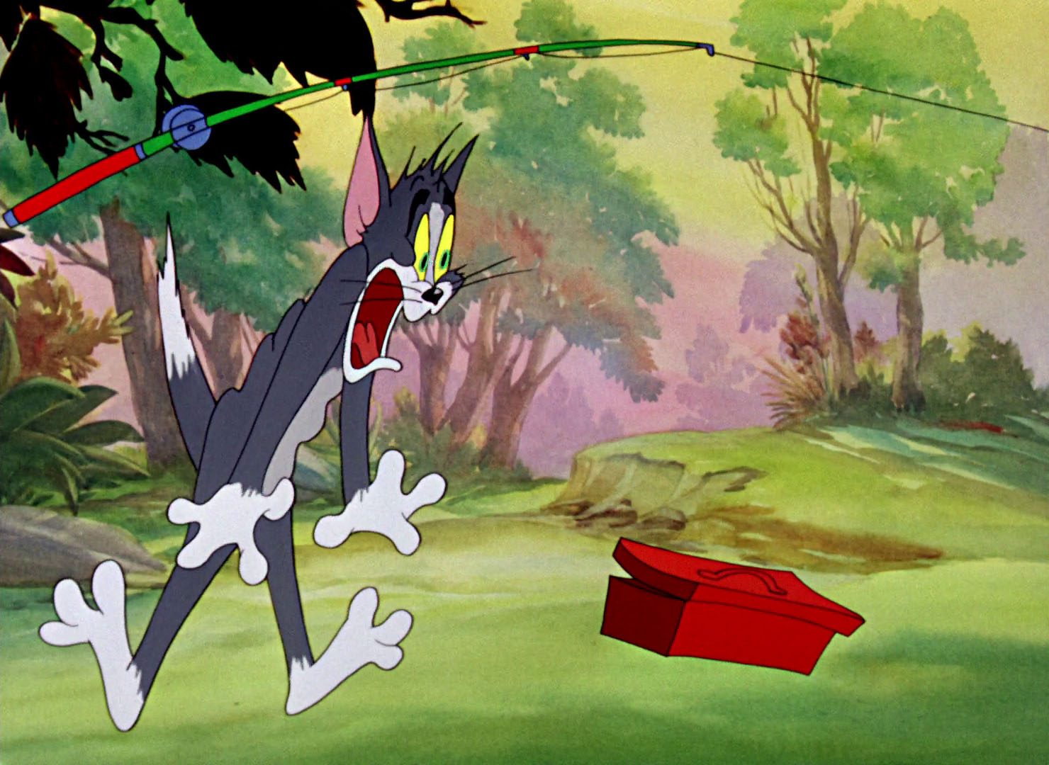 Tom & Jerry Pictures "Cat Fishin"