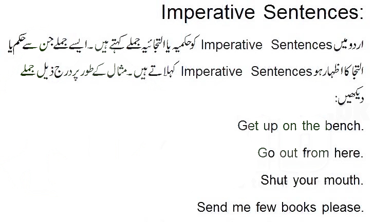  Imperative Sentences