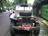 Pengiriman Pengecekan Mobil Jeep Wilis B 2870 OZ ke Surabaya