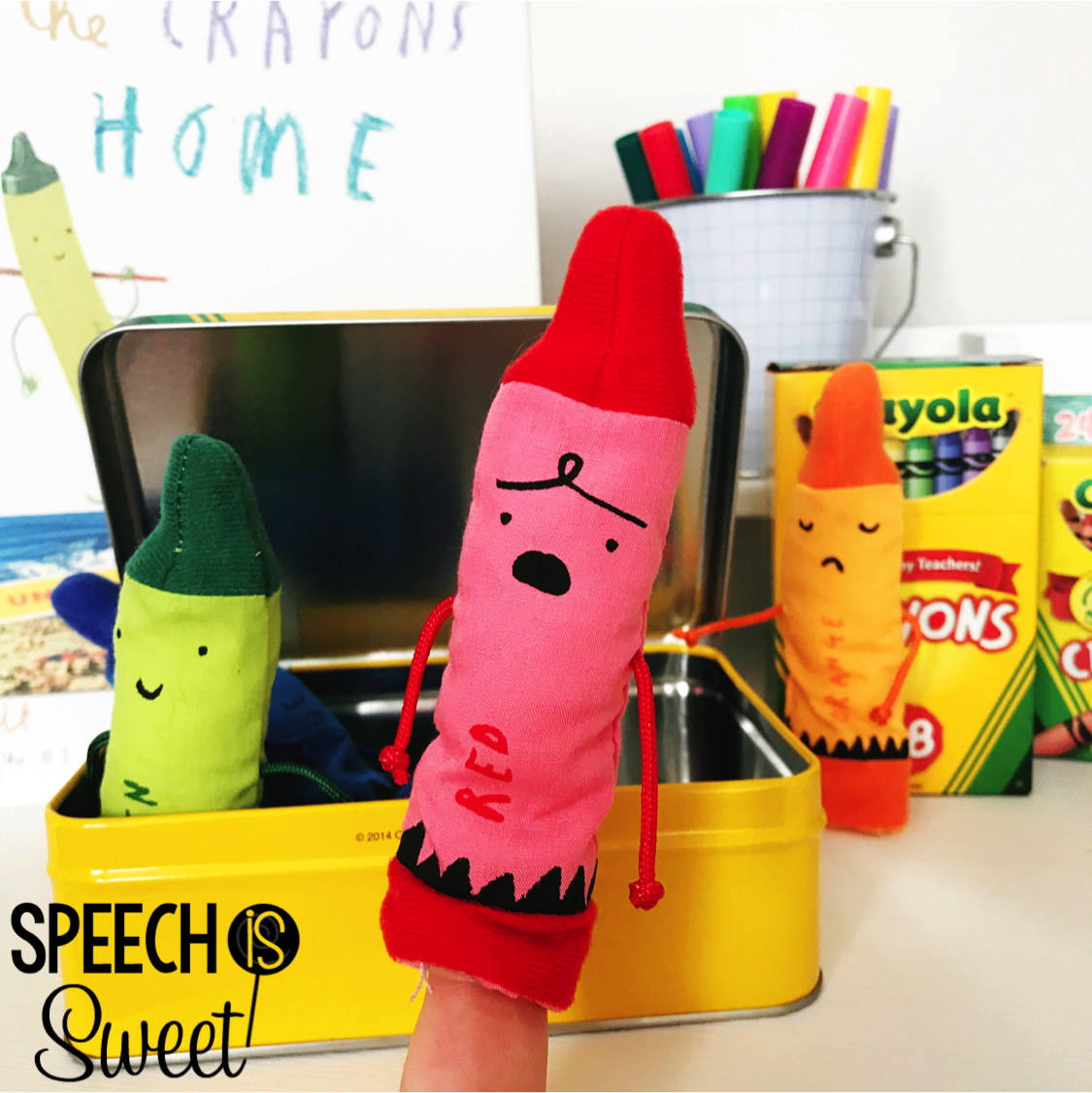 Speech is Sweet The Day the Crayons Came Home