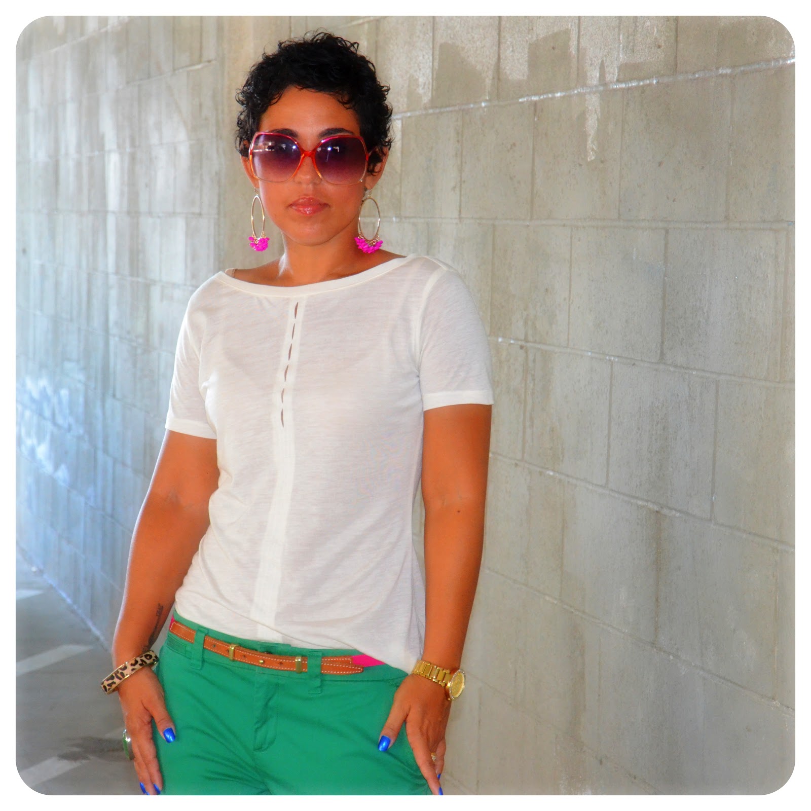 Gap Green Khaki's & DIY Top + Updates Fashion, Lifestyle, and DIY