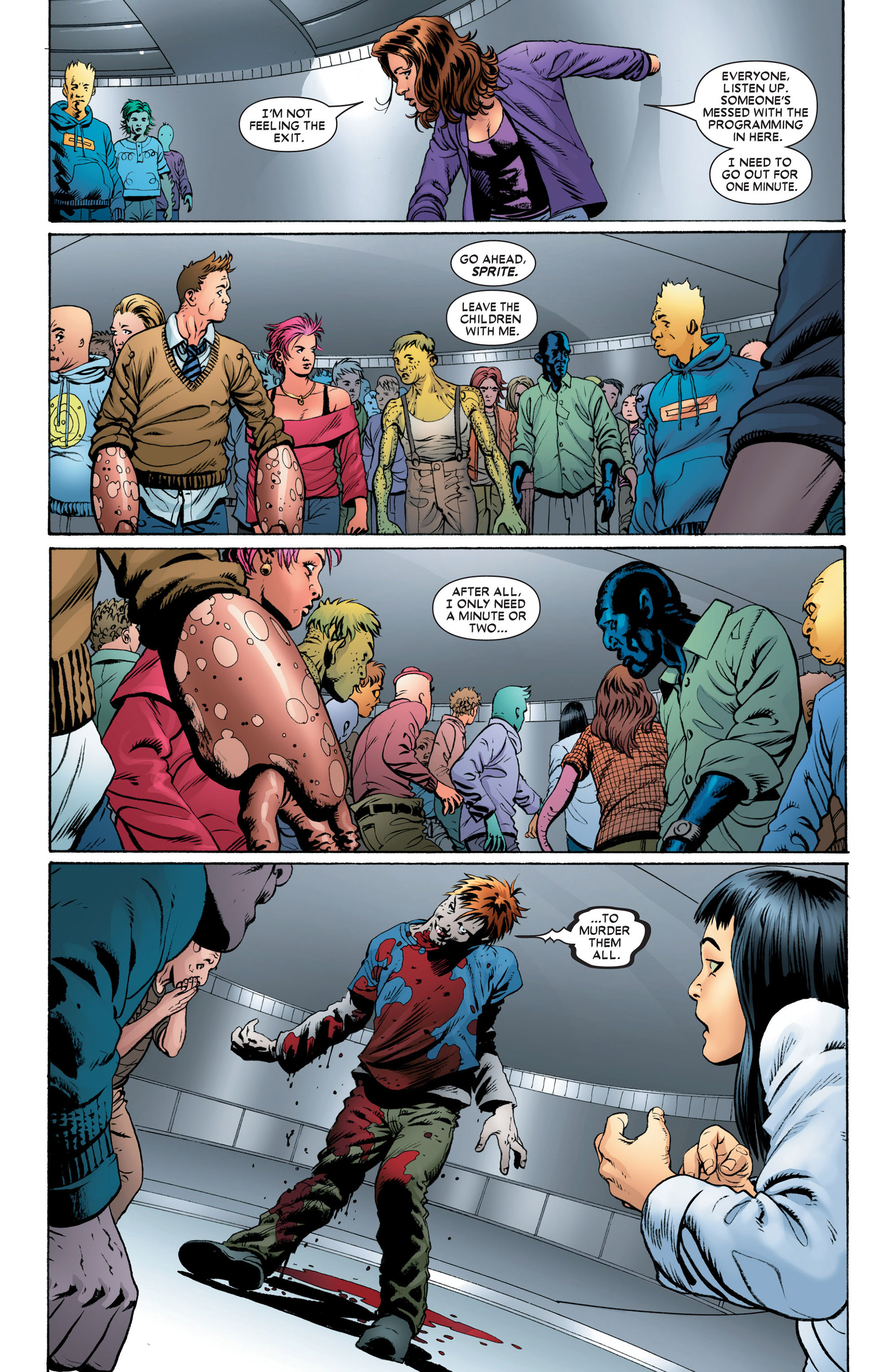 Read online Astonishing X-Men (2004) comic -  Issue #8 - 22