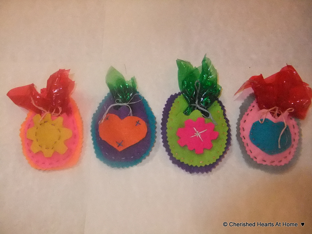 Cherished Hearts At Home Felt Pocket Eggs Tutorial