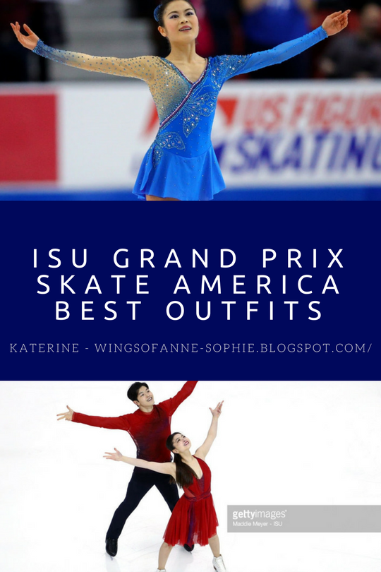 Katerine ISU Grand Prix Skate America 2017 Trajes más bonitos