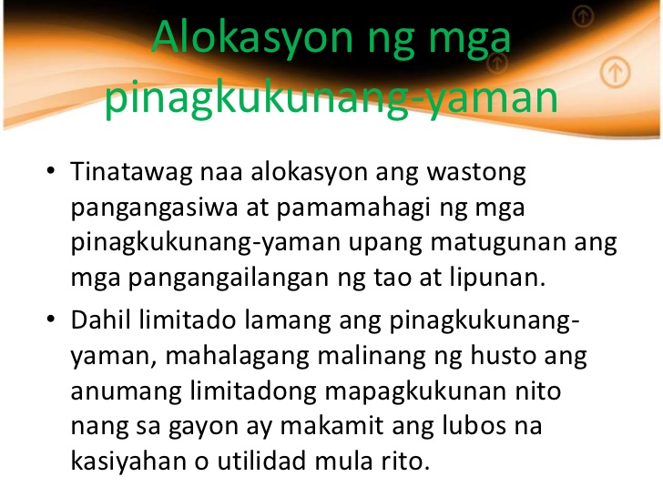 ano ang alokasyon - philippin news collections