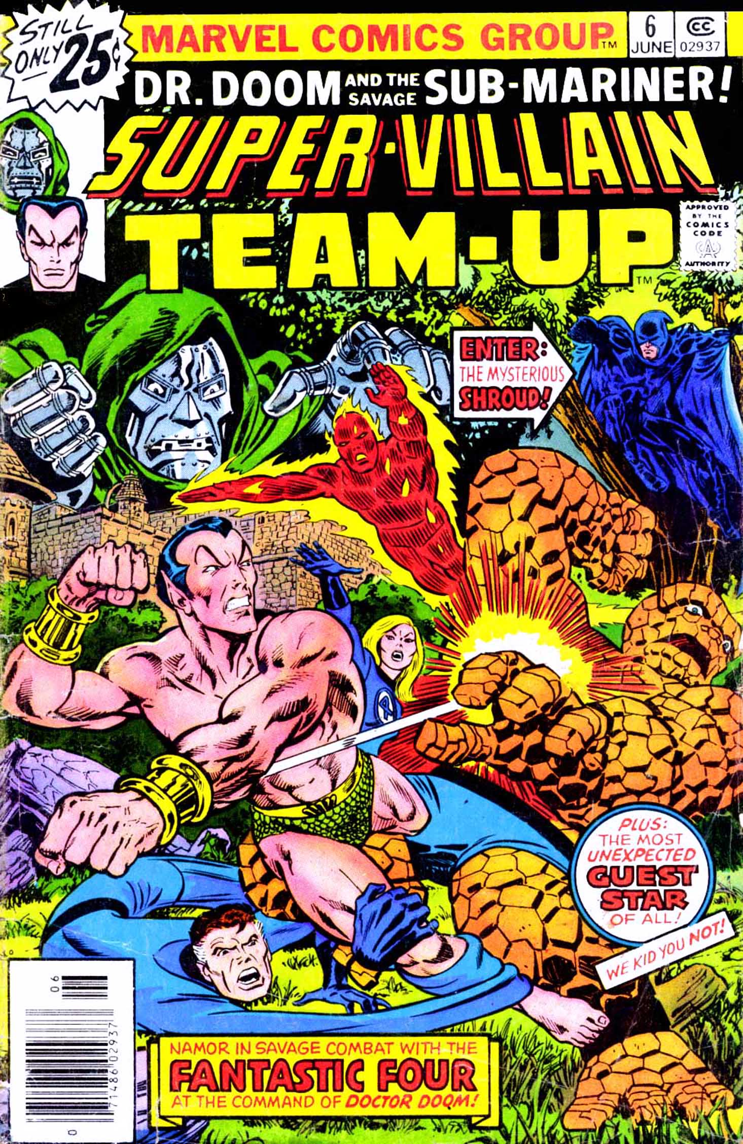 Read online Super-Villain Team-Up comic -  Issue #6 - 1