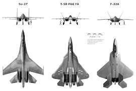 T-50 vs F-22A