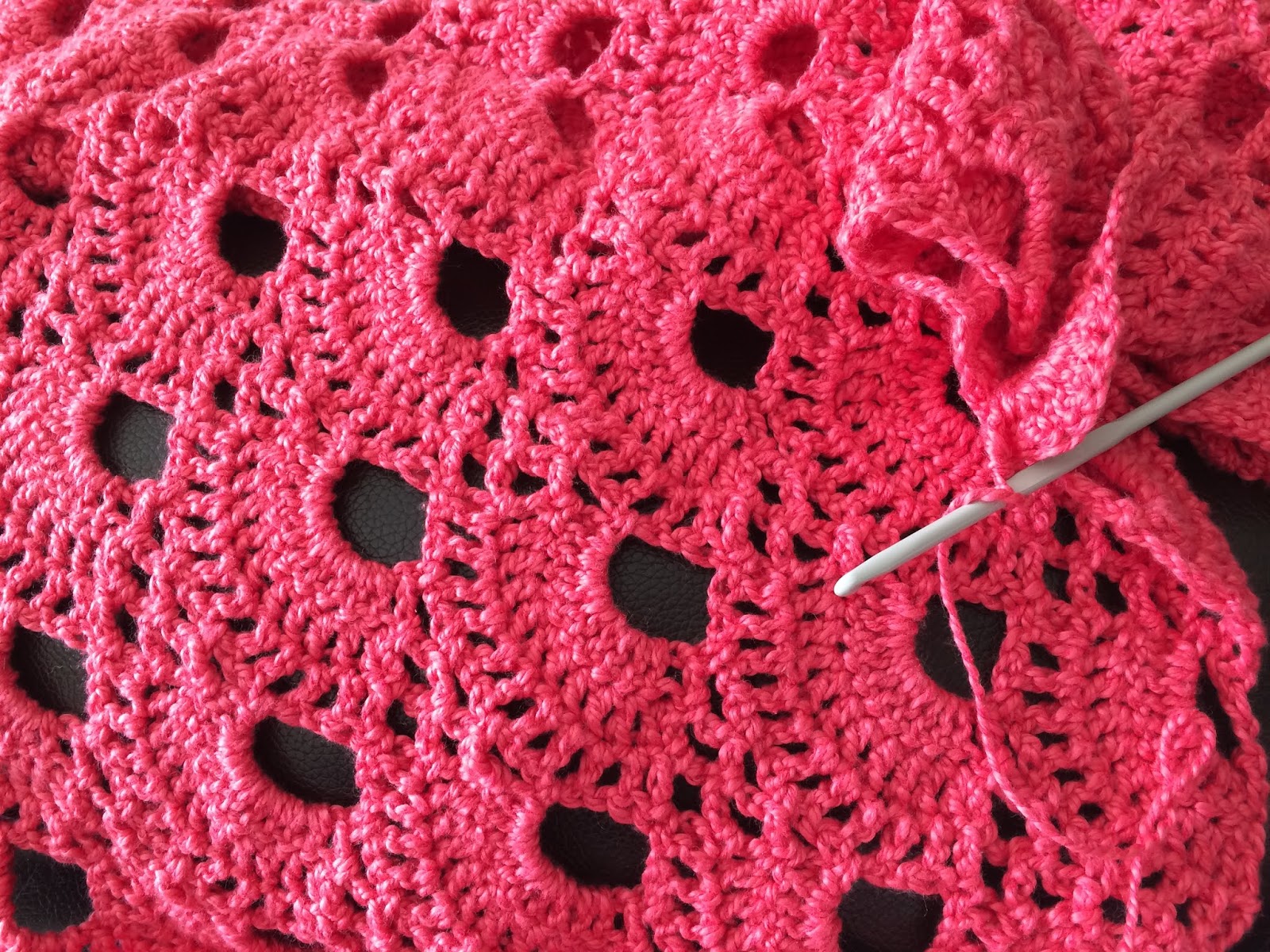 Sew Me Little Virus Shawl